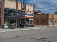 Shopping Town in Utah: A Cloudy Urban Landscape