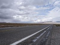 Utah Steppe on a Cloudy Day