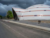 Utah Suburban Architecture: A Glimpse of a Gloomy Day