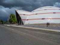 Utah Suburban Architecture: A Glimpse of a Gloomy Day