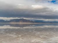 Utah's Sunny Mountains and Salt Formations