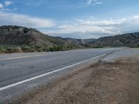 Mountain Road Landscape in Utah, USA