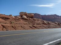 A Road Through the Stunning Landscapes of Utah, USA