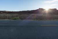 Scenic Drive through Utah's Red Rock Mountains, USA