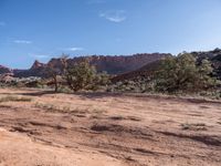 Utah, USA: Scenic Landscape with a Dirt Road