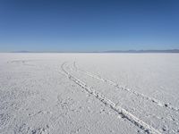 Utah Winter Landscape Salt Flats 002