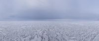 Utah Winter Landscape with Salt Lake City in the Distance