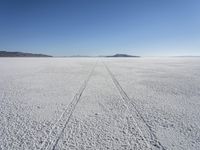 Utah Winter Landscape: Sand and Desert