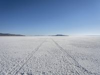 Utah Winter Landscape: Sand and Desert