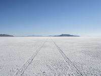 Utah Winter Landscape: Sand and Desert