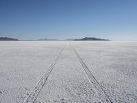 Utah Winter Landscape: Sand and Desert