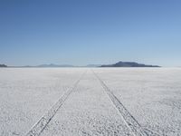 Utah Winter Landscape: Sand and Desert