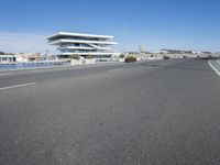 Valencia Cityscape: Clear Sky Over the Harbor
