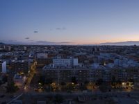 Valencia Cityscape: Overlooking the Clear Sky