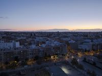 Valencia Cityscape: Overlooking the Clear Sky