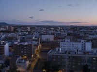 Valencia Cityscape: Overlooking the Clear Sky