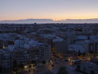 Valencia Cityscape: Overlooking the Clear Sky