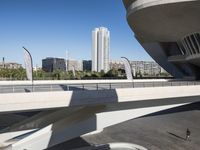 Valencia Futuristic Architecture in Metropolitan Area