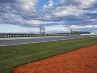 Valencia Race Track: Clear Sky on the Asphalt