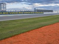 Valencia Race Track: Clear Sky on the Asphalt