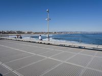 Coastal View of Valencia, Spain: Clear Sky and Beautiful Beaches