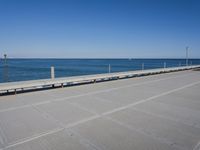Coastal Walkway in Valencia, Spain: Beach Views