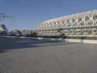 the building is very modern and has large windows that provide natural light to it's surroundings