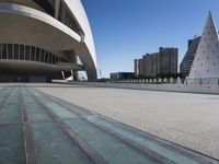 Modern Architecture Skyscrapers in Valencia, Spain
