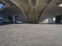 Valencia Spain Modern Concrete Bridge 002