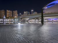 Valencia Spain Night Modern Architecture
