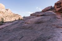 a view of the rock formations and mountains, in valley of fire state park, arizona