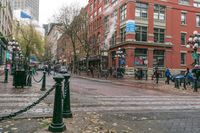 Vancouver City on a Cloudy Day