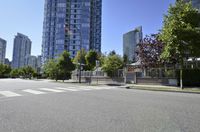 Vancouver Cityscape: High-Rise Buildings in the Metropolitan Area