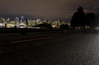 Vancouver Cityscape Night Skyline 001
