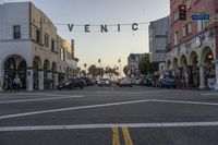 Venice Beach: Coastal Sunset at Dawn