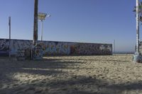 Venice Beach Street Art: Graffiti Murals 001