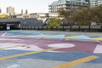 Vibrant Graffiti Wall in Toronto's Art District