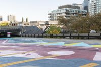 Vibrant Graffiti Wall in Toronto's Art District