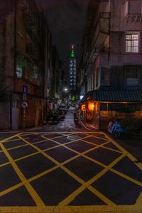 Vibrant Night Scene in Taipei City 002