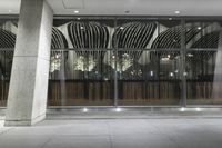 Night View of New York City Architecture