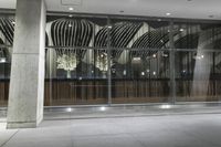 Night View of New York City Architecture