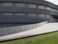 Waterfront Concrete Building in Spain