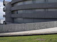 Waterfront Concrete Building in Spain