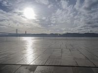 Waterfront Plaza Bridge Underpass Lisbon 001