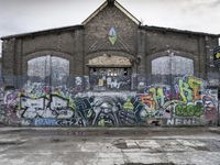 Waterfront Road in Berlin: Day with Clouds