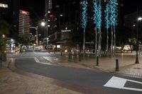 Wellington Cityscape at Night: Neon Lights Illuminating the Urban Landscape