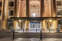 Wellington Night: City Lights and Architecture