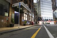 Wellington Night: City Lights Illuminating the Building