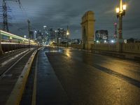 Wet and Gloomy Evening in Los Angeles