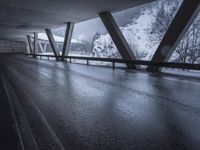 Wet Road in Germany: A Monochromatic Bridge